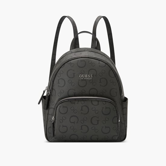 GUESS Saffron Printed Backpack Grey