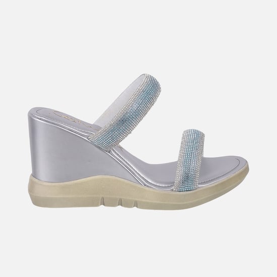 CATWALK Embellished Wedges