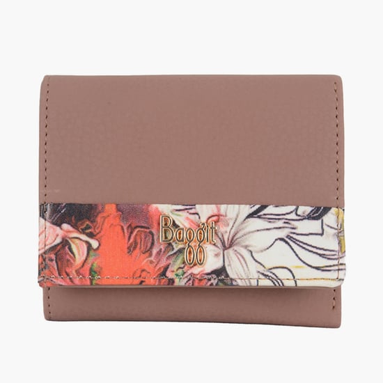BAGGIT Printed Tri-Fold Wallet
