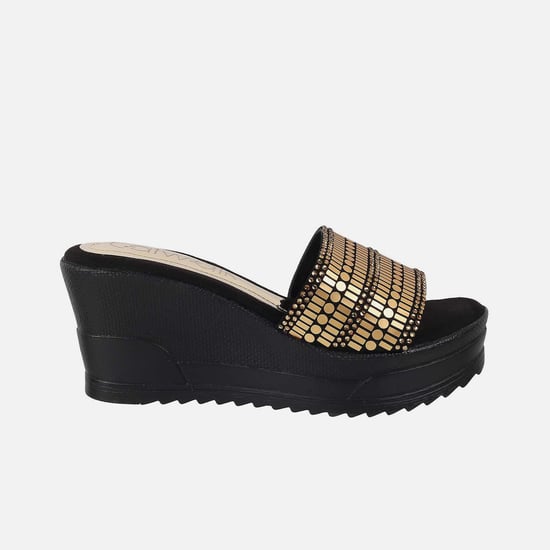 CATWALK Embellished Wedges