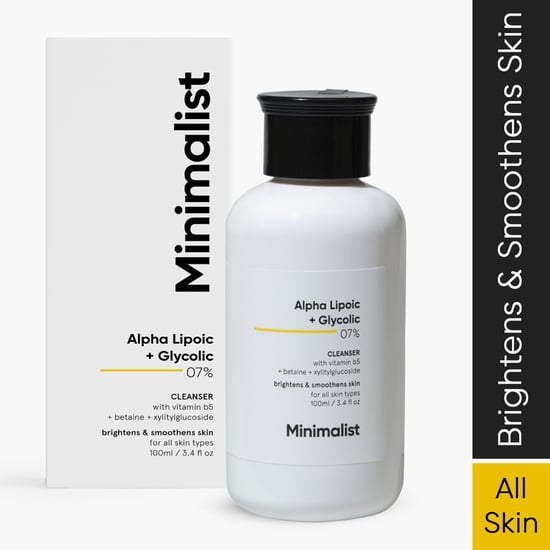 MINIMALIST 7-Percent ALA & AHA Brightening Face Wash - 100ml