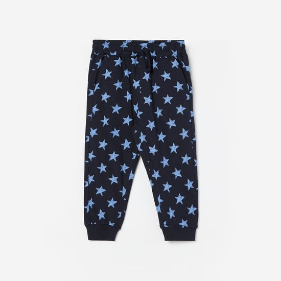JUNIORS Star Print Joggers