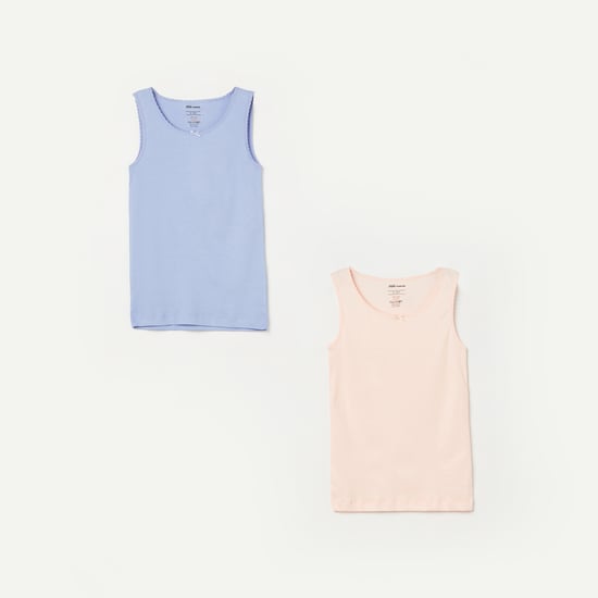 FAME FOREVER Solid Camisole - Pack of 2