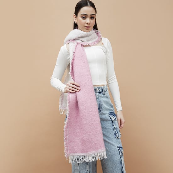 GINGER Fuzz Textured Stole