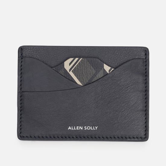 ALLEN SOLLY Solid Card Holder