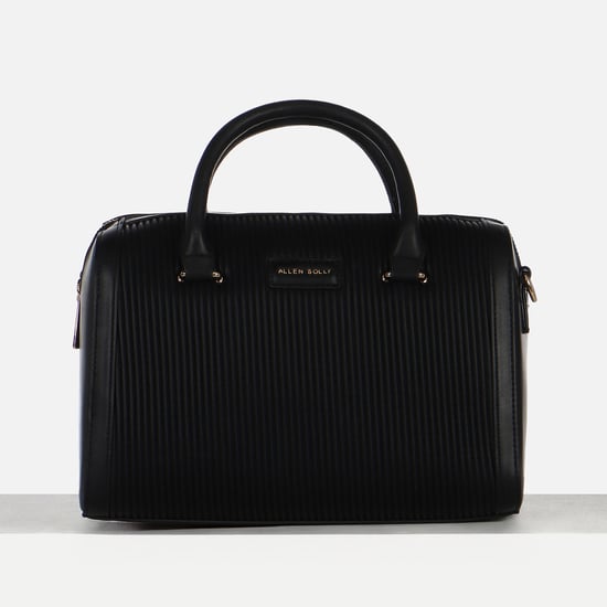 ALLEN SOLLY Textured Handheld Bag