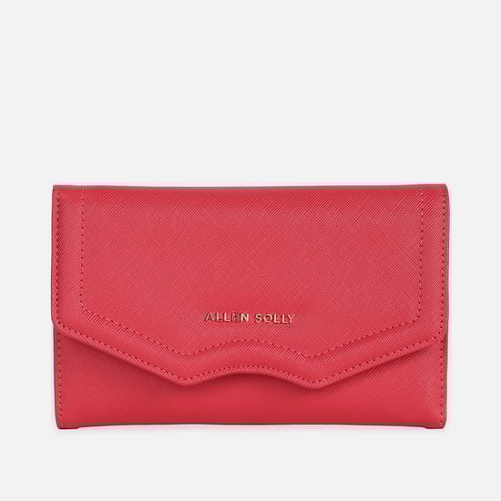 ALLEN SOLLY Solid Envelope Wallet