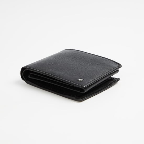 LOUIS PHILIPPE Solid Tri-Fold Wallet