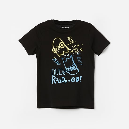 FAME FOREVER Printed T-shirt