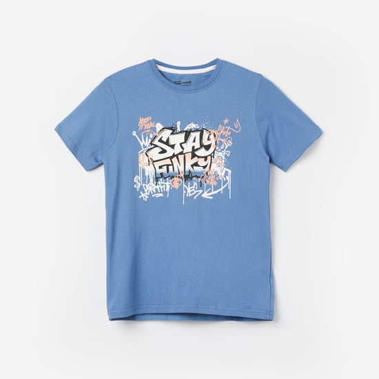 FAME FOREVER Graphic Print T-shirt