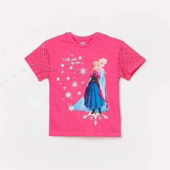 KIDSVILLE Frozen Print Top