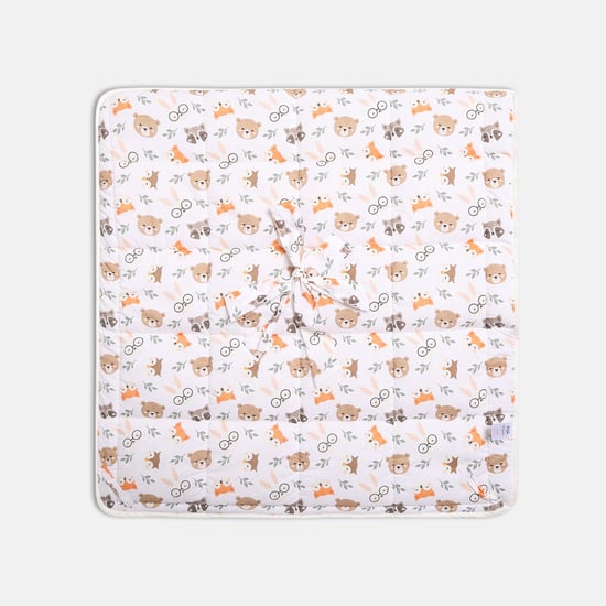 FS MINI KLUB Printed Hooded Wrap Blanket