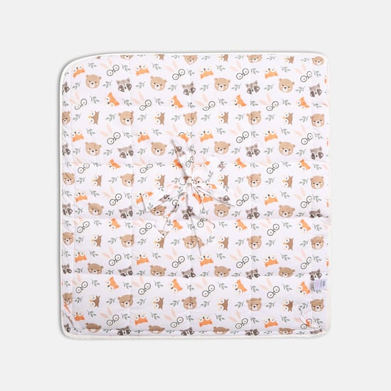 FS MINI KLUB Printed Hooded Wrap Blanket