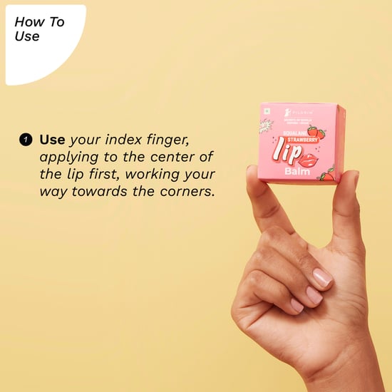 PILGRIM Squalane Strawberry Lip Balm - 8gm