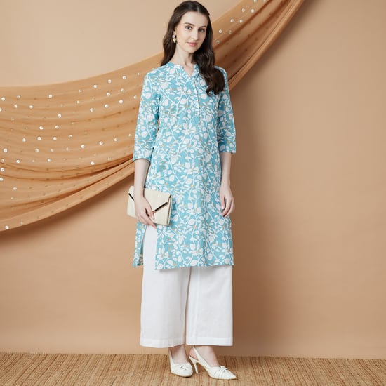 MELANGE Printed Straight Kurta