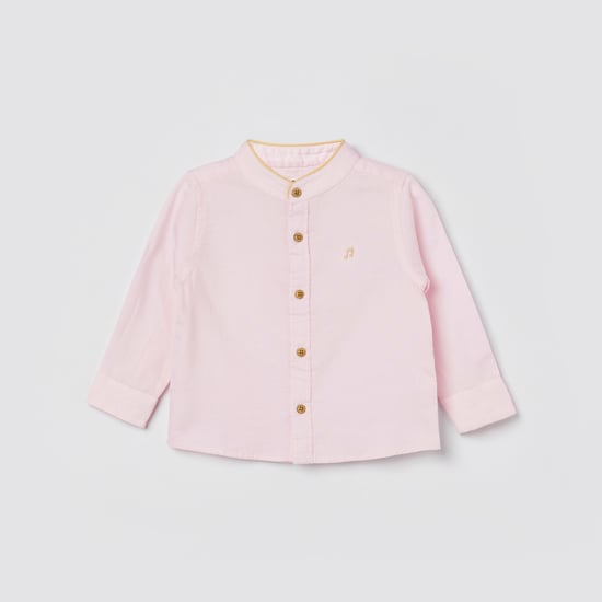 JUNIORS Textured Regular Fit Shirt