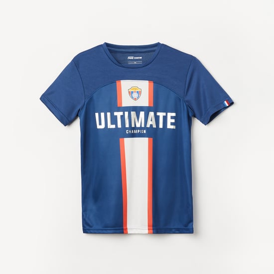 FAME FOREVER Printed Football T-shirt