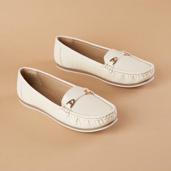 CODE Textured Ballerinas