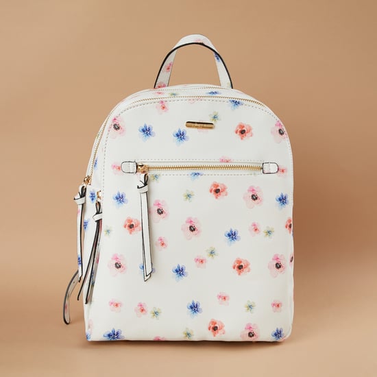 GINGER Floral Print Backpack
