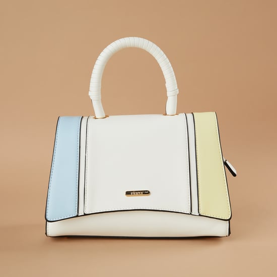 GINGER Colourblock Handheld Bag