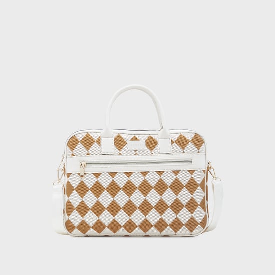 CAPRESE Checked Laptop Bag