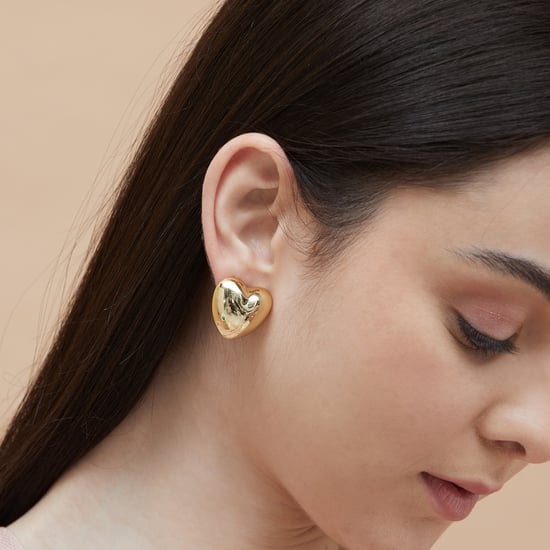 GINGER Heart Shape Studs