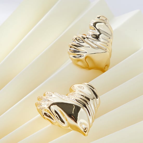 GINGER Heart Shaped Studs