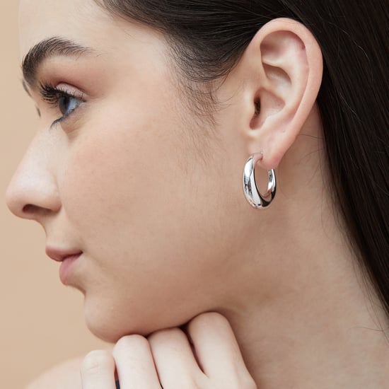 GINGER Open Hoop Earrings