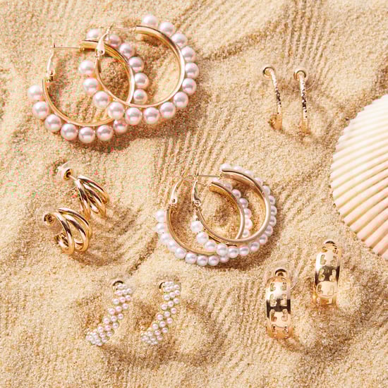 GINGER Assorted Hoop Earrings - Pack of 6