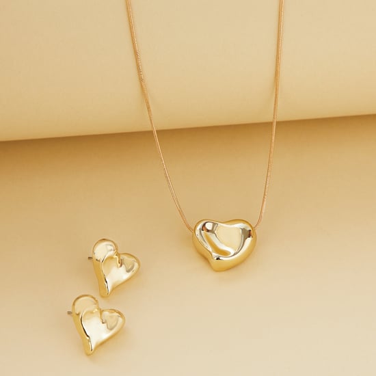 GINGER Heart Necklace Set
