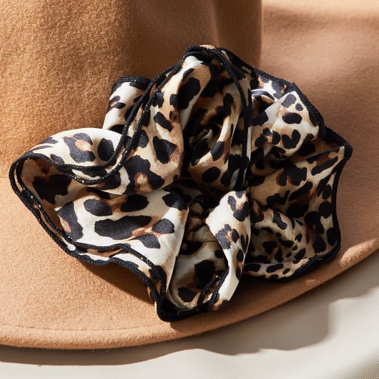 FAME FOREVER Animal Print Scrunchie
