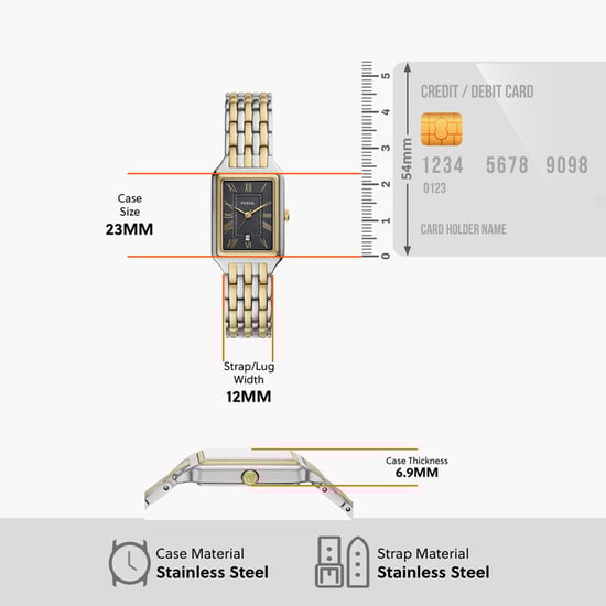 FOSSIL Raquel Analog Watch with Bracelet ES5376SET