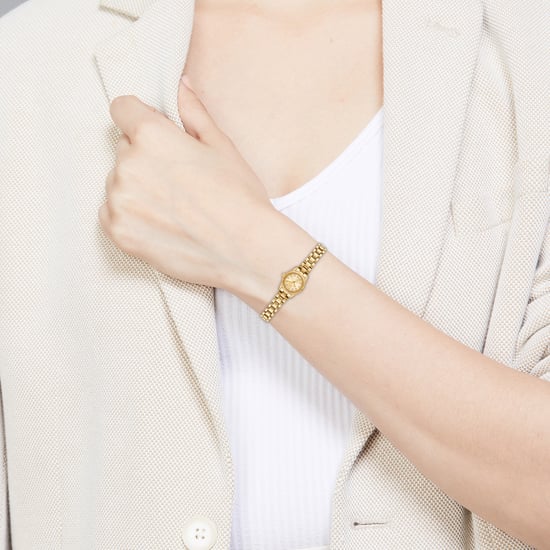 MICHAEL KORS Petite Lexington Pave Stainless Steel Analog Watch