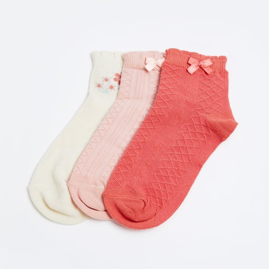 FAME FOREVER Knitted Socks - Pack of 3