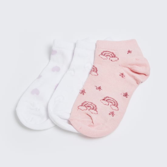 FAME FOREVER Knitted Socks - Pack of 3