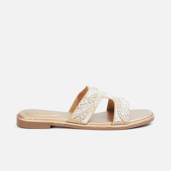 GINGER Embellished Flats