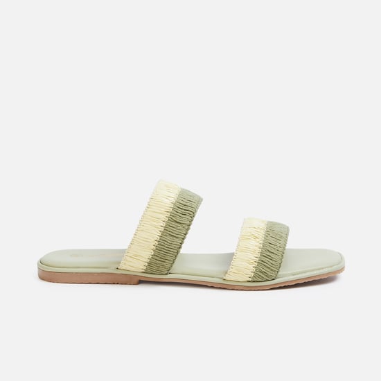 GINGER Colourblocked Flats