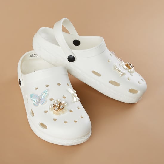 GINGER Charm Detail Clogs