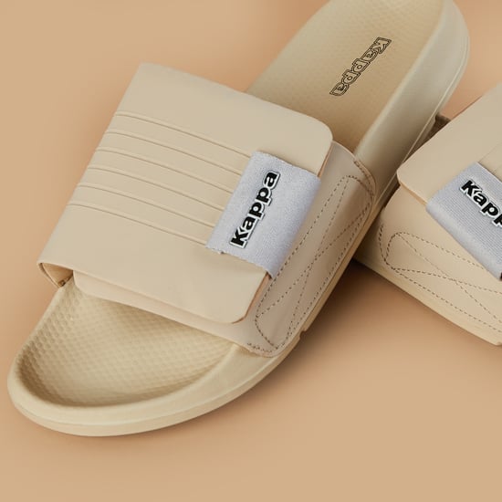KAPPA Velcro Strap Sliders | Beige display picture 2