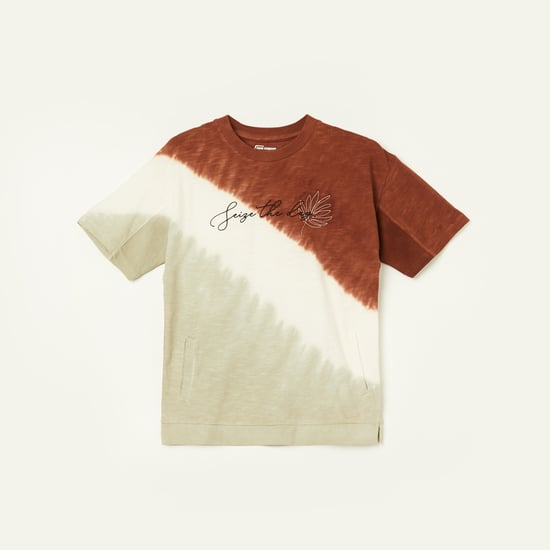 FAME FOREVER Tie & Dye Print T-shirt