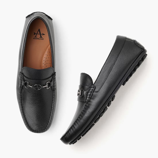 ARROW Agro Textured Bit Loafers