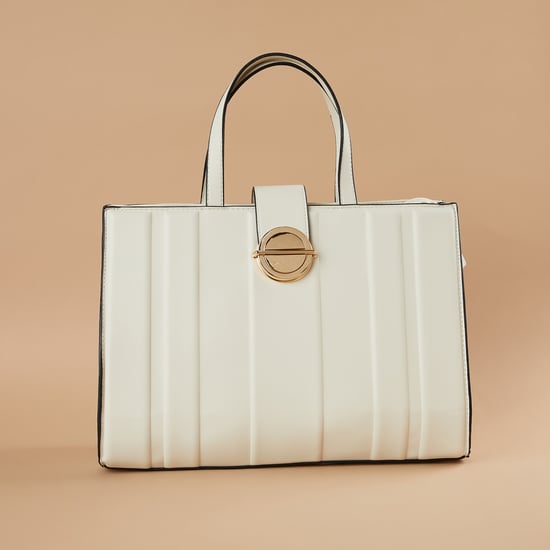 CODE Embossed Handheld Bag