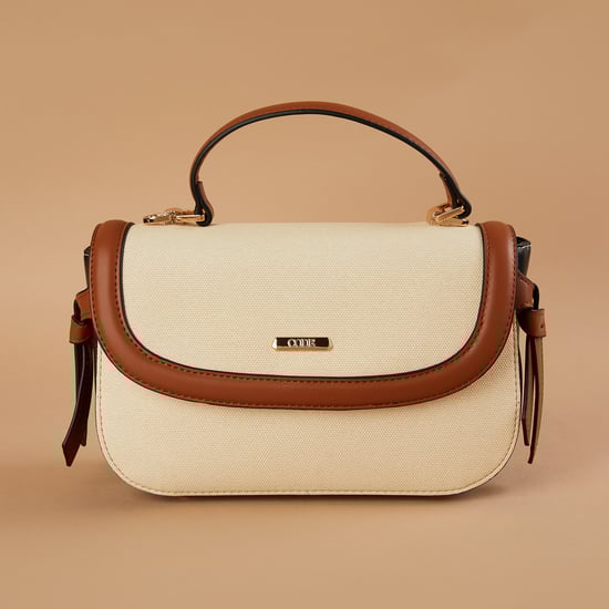 GINGER Textured Satchel