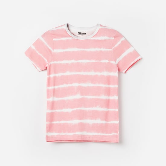 FAME FOREVER Striped T-shirt