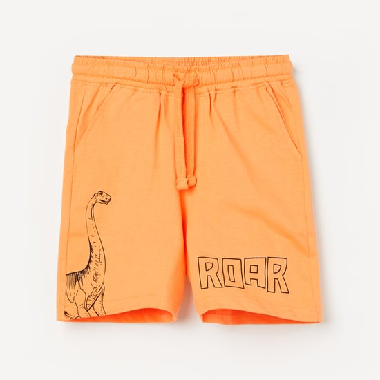 FAME FOREVER Boys Dinosaur Print Shorts