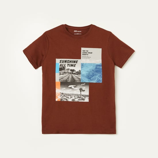 FAME FOREVER Graphic Print T-shirt
