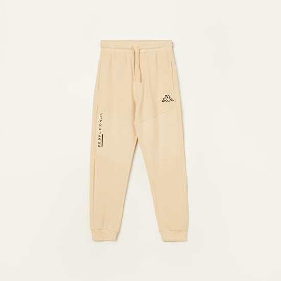 KAPPA Textured Logo Print Joggers