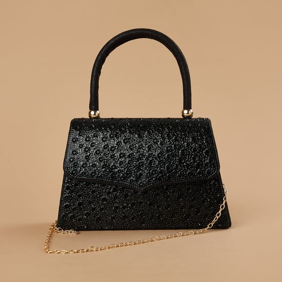 CODE Embellished Clutch