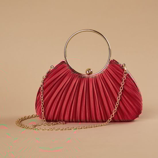 CODE Pleated Box Clutch