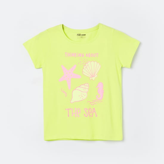 FAME FOREVER Printed T-shirt